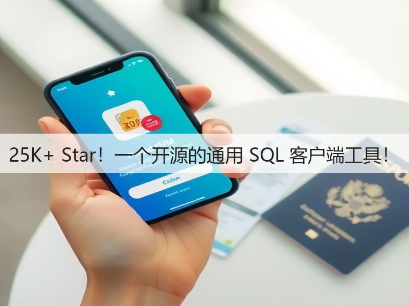 25K+ Star！一个开源的通用 SQL 客户端工具！(图2)