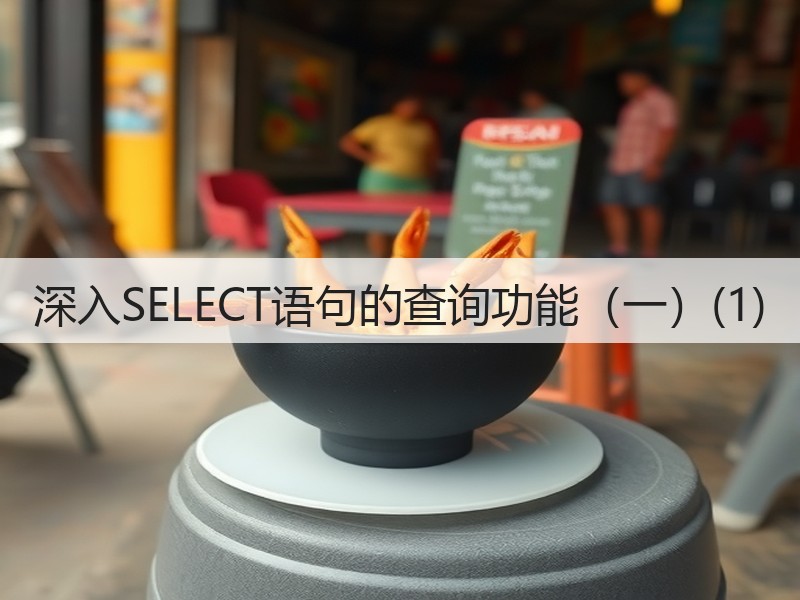 深入SELECT语句的查询功能(一)(1)(图2) 深入SELECT语句的查询功能(一)(1)(图2)