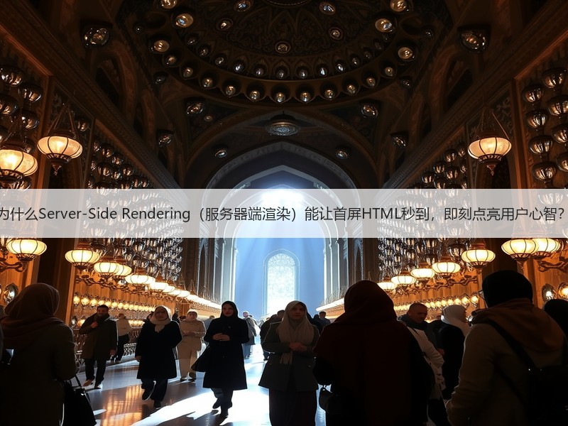 为什么Server-Side Rendering（服务器端渲染）能让首屏HTML秒到，即刻点亮用户心智？