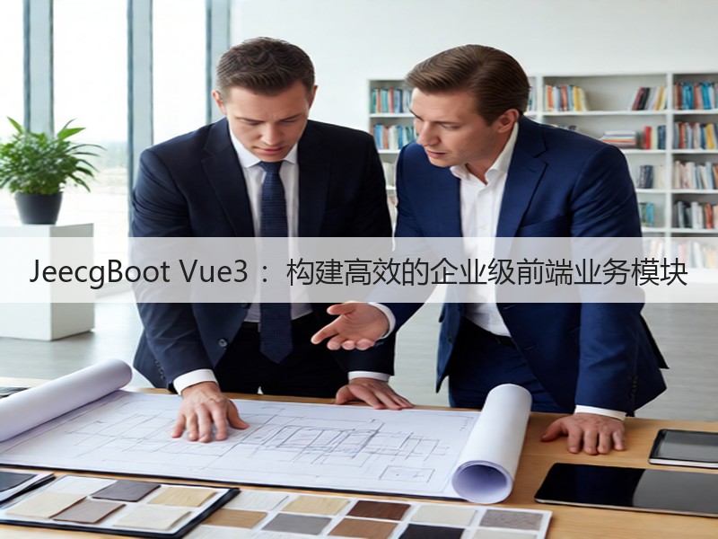JeecgBoot Vue3 ：构建高效的企业级前端业务模块(图2)