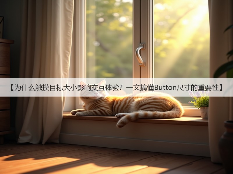 【为什么触摸目标大小影响交互体验?一文搞懂Button尺寸的重要性】(图3) 【为什么触摸目标大小影响交互体验?一文搞懂Button尺寸的重要性】(图3)
