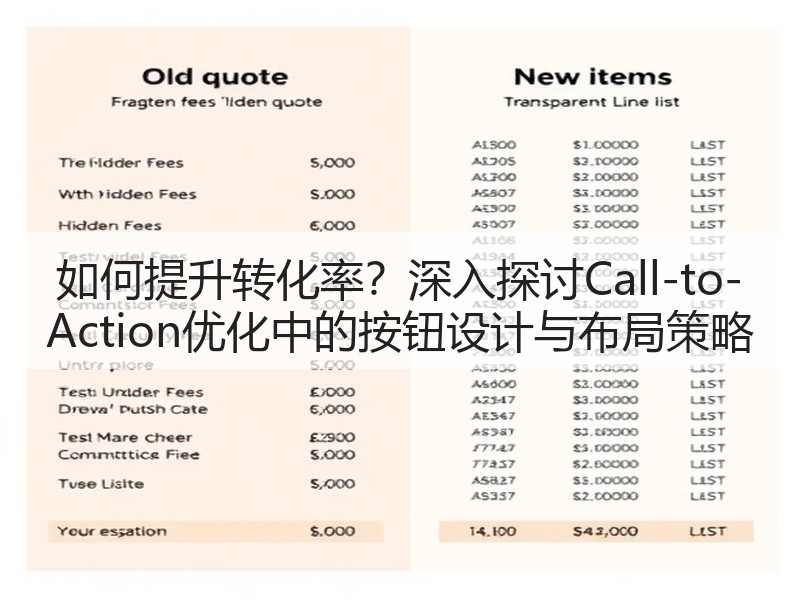 如何提升转化率？深入探讨Call-to-Action优化中的按钮设计与布局策略(图2)