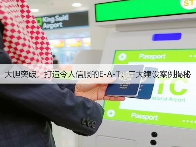 大胆突破，打造令人信服的E-A-T：三大建设案例揭秘