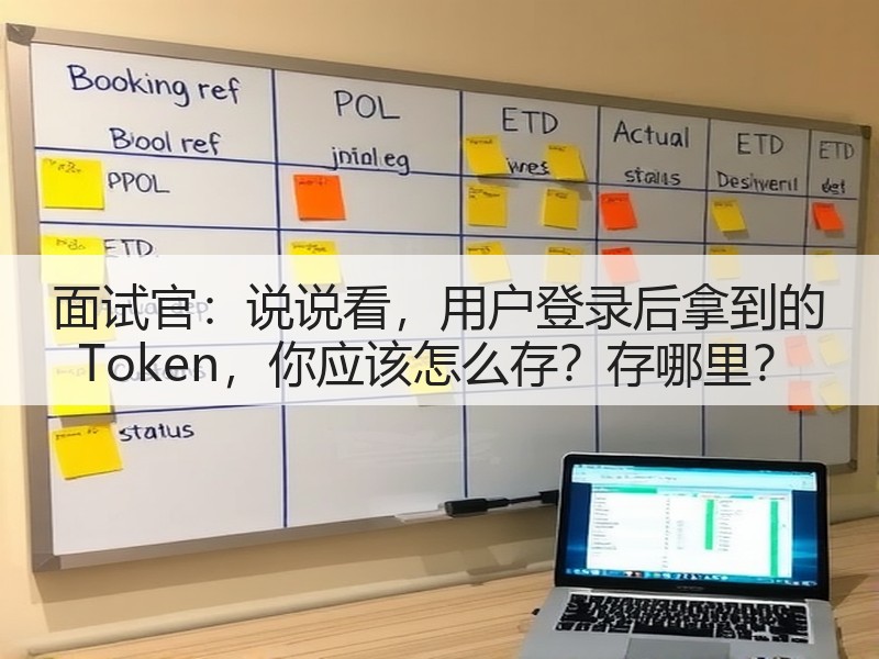 面试官：说说看，用户登录后拿到的 Token，你应该怎么存？存哪里？(图2)