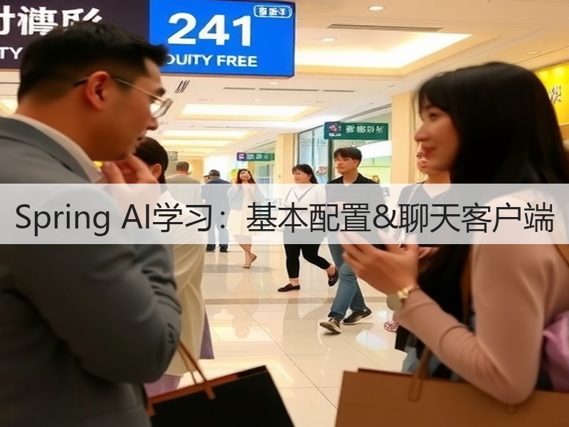 Spring AI学习：基本配置&聊天客户端(图2)