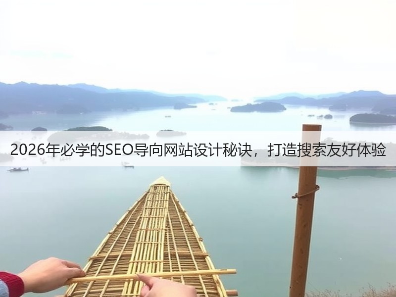 2026年必学的SEO导向网站设计秘诀,打造搜索友好体验(图3) 2026年必学的SEO导向网站设计秘诀,打造搜索友好体验(图3)