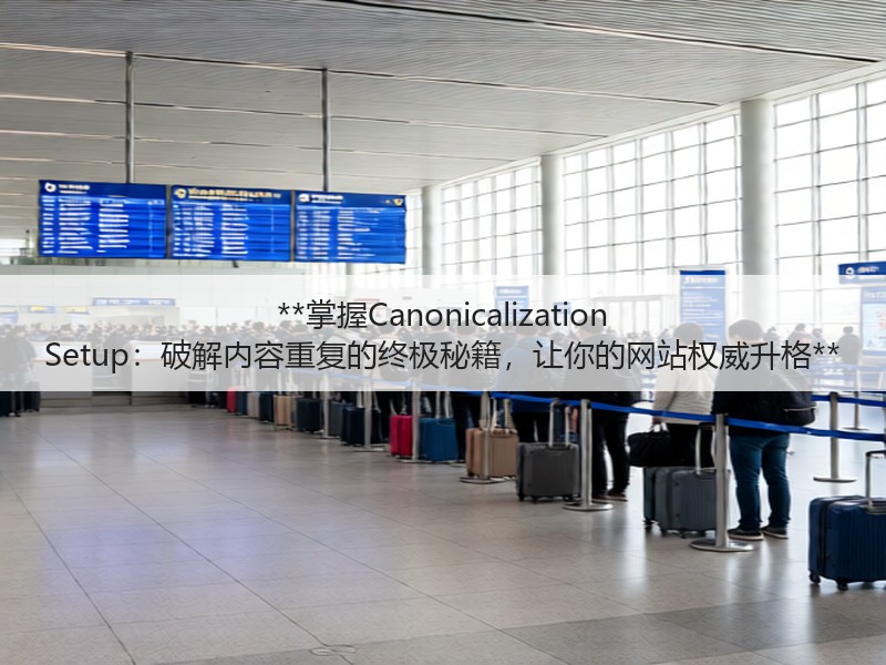**掌握Canonicalization Setup:破解内容重复的终极秘籍,让你的网站权威升格**(图2) **掌握Canonicalization Setup:破解内容重复的终极秘籍,让你的网站权威升格**(图2)