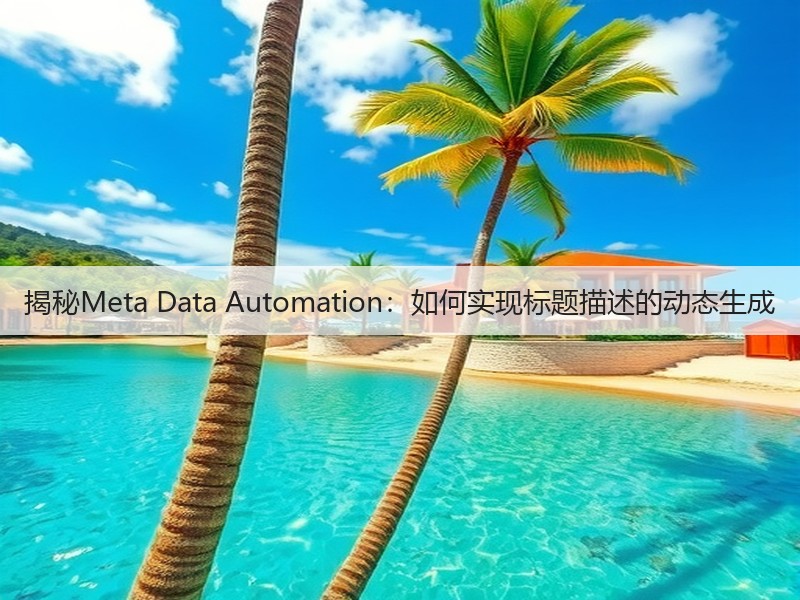 揭秘Meta Data Automation：如何实现标题描述的动态生成(图3)