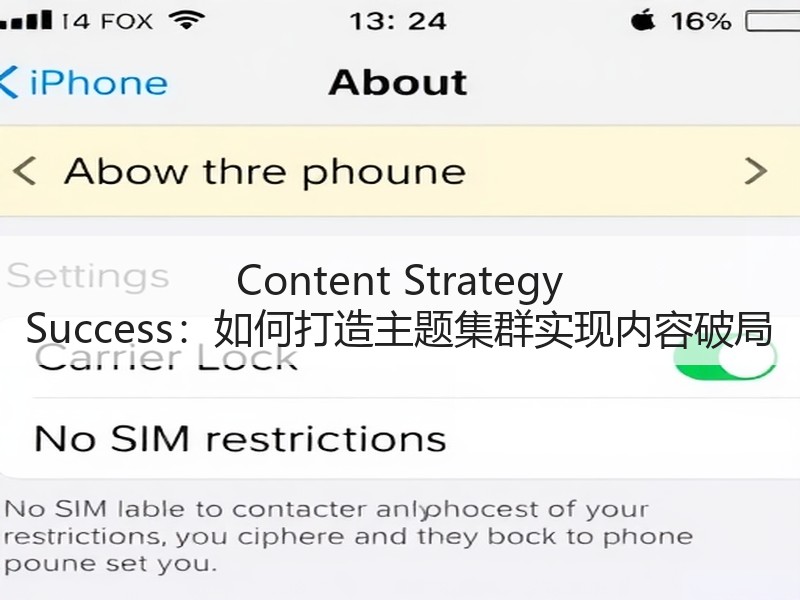 Content Strategy Success：如何打造主题集群实现内容破局(图2)