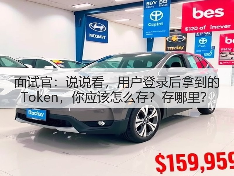 面试官:说说看,用户登录后拿到的 Token,你应该怎么存?存哪里?(图3) 面试官:说说看,用户登录后拿到的 Token,你应该怎么存?存哪里?(图3)