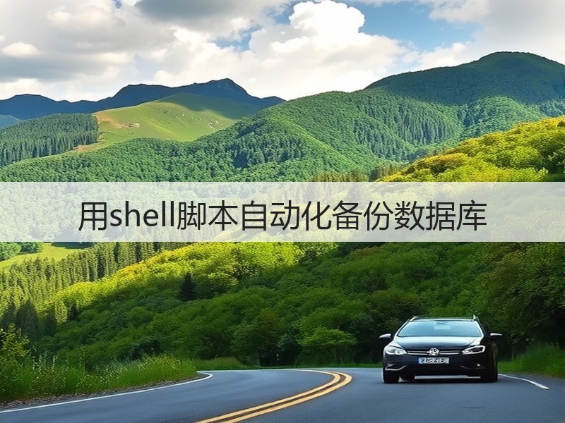 用shell脚本自动化备份数据库(图2) 用shell脚本自动化备份数据库(图2)