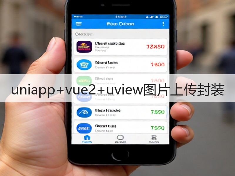 uniapp+vue2+uview图片上传封装