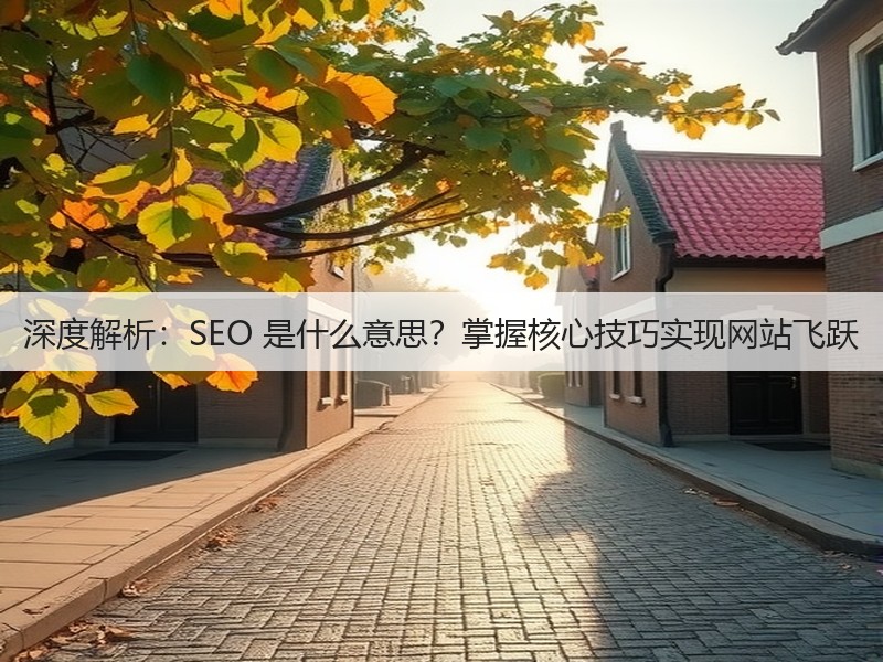 深度解析:SEO 是什么意思?掌握核心技巧实现网站飞跃(图2) 深度解析:SEO 是什么意思?掌握核心技巧实现网站飞跃(图2)