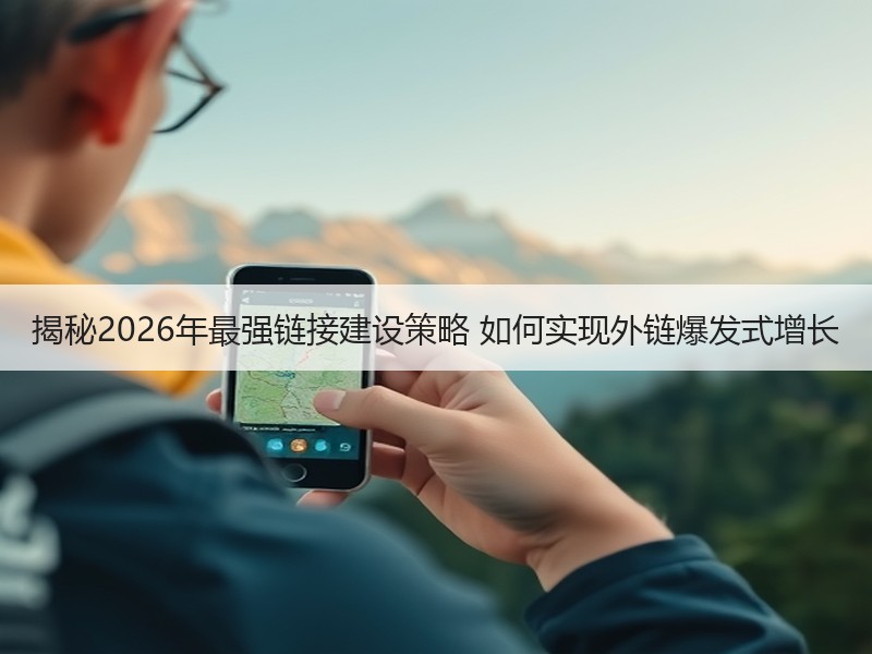 揭秘2026年最强链接建设策略 如何实现外链爆发式增长