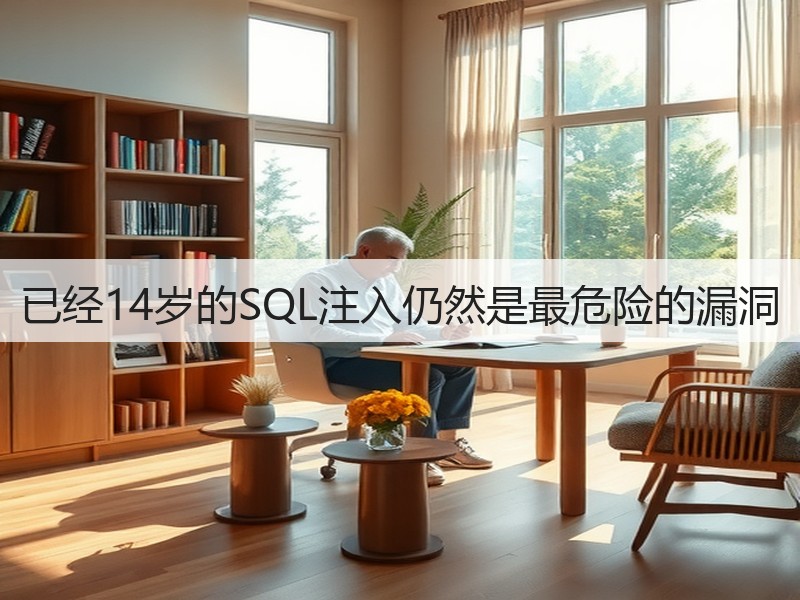 已经14岁的SQL注入仍然是最危险的漏洞(图1) 已经14岁的SQL注入仍然是最危险的漏洞(图1)