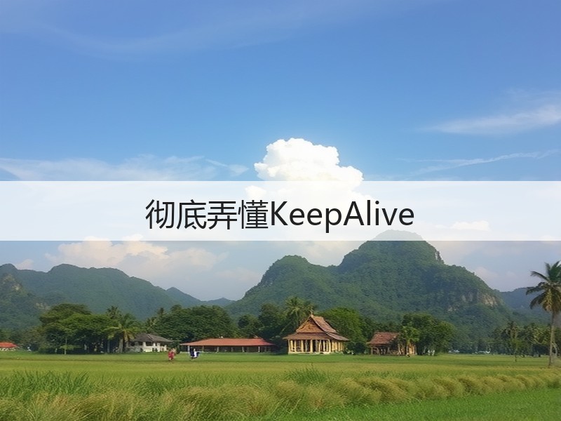 彻底弄懂KeepAlive(图3) 彻底弄懂KeepAlive(图3)