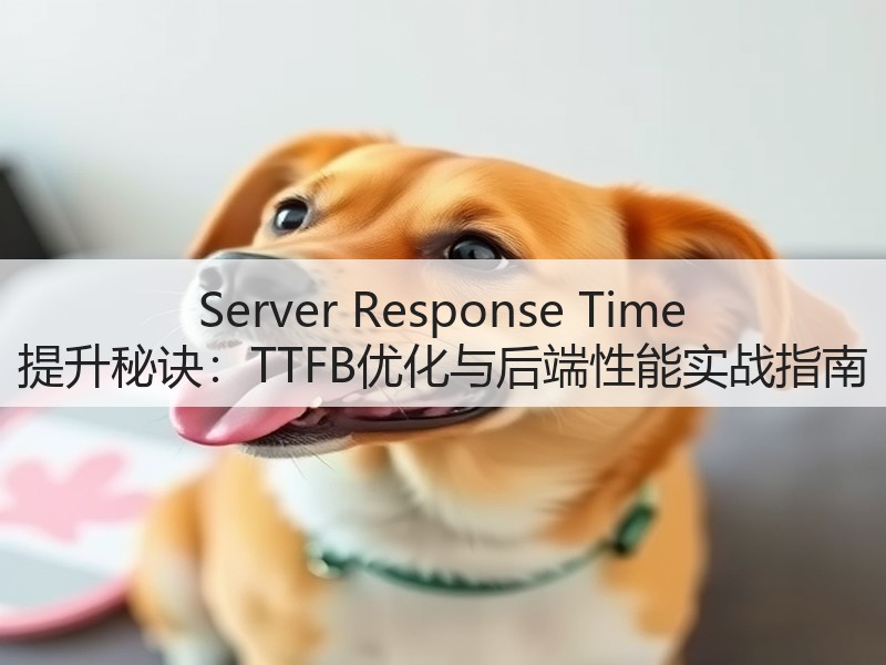 Server Response Time 提升秘诀:TTFB优化与后端性能实战指南(图3) Server Response Time 提升秘诀:TTFB优化与后端性能实战指南(图3)