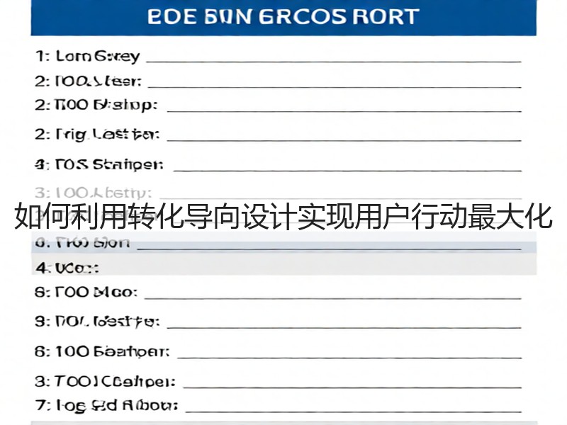 如何利用转化导向设计实现用户行动最大化(图2)