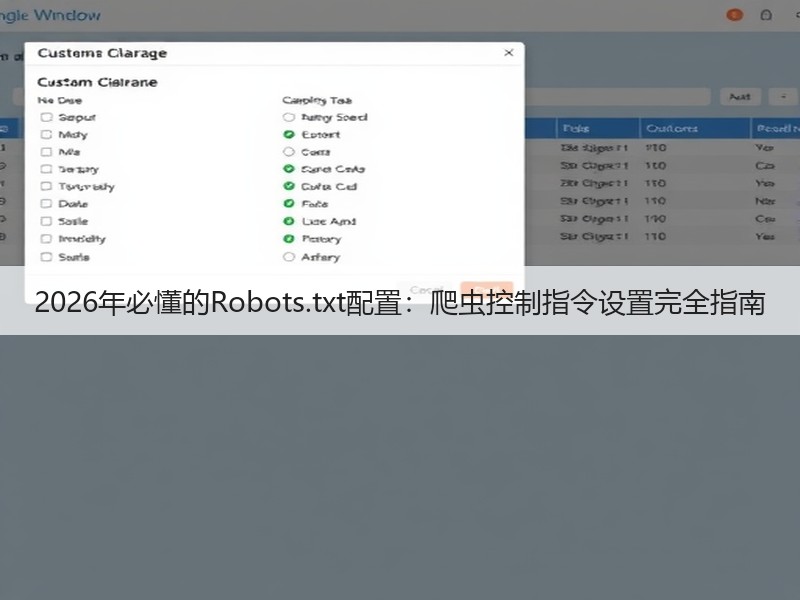 2026年必懂的Robots.txt配置：爬虫控制指令设置完全指南(图3)