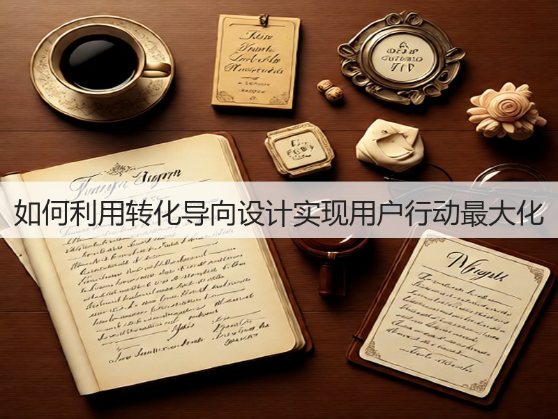 如何利用转化导向设计实现用户行动最大化(图1)
