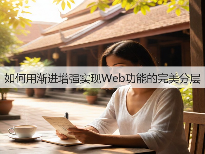 如何用渐进增强实现Web功能的完美分层(图2)