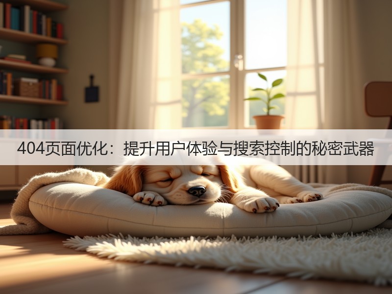 404页面优化：提升用户体验与搜索控制的秘密武器(图3)