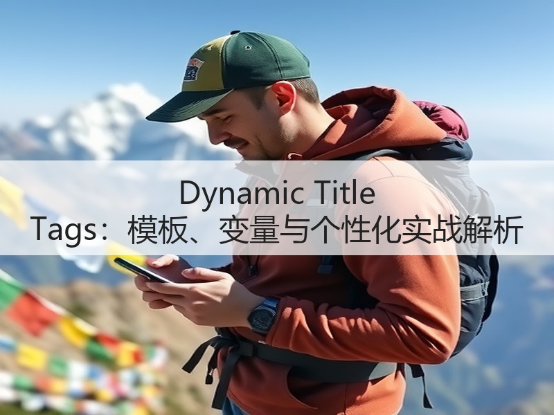 Dynamic Title Tags：模板、变量与个性化实战解析(图3)