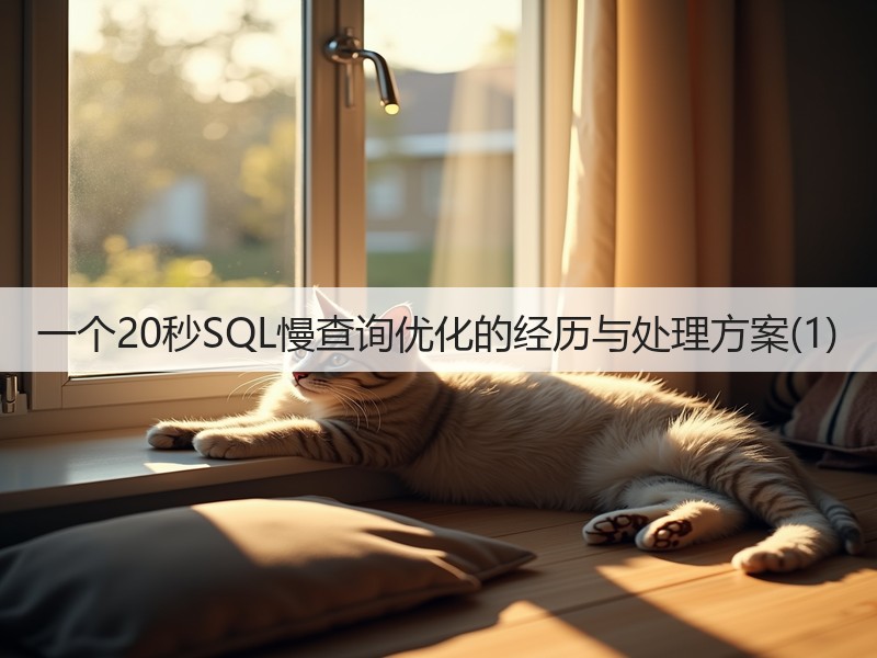 一个20秒SQL慢查询优化的经历与处理方案(1)(图2)