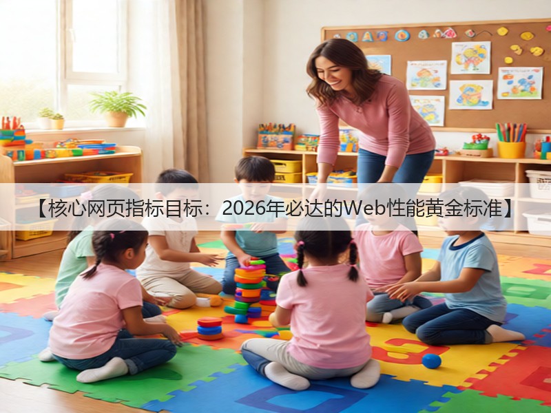 【核心网页指标目标：2026年必达的Web性能黄金标准】(图3)