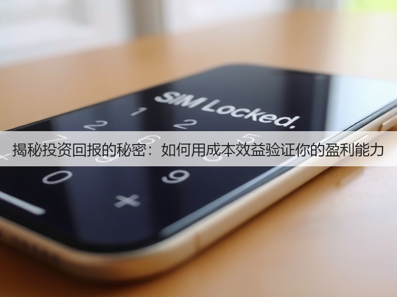 揭秘投资回报的秘密:如何用成本效益验证你的盈利能力(图2) 揭秘投资回报的秘密:如何用成本效益验证你的盈利能力(图2)