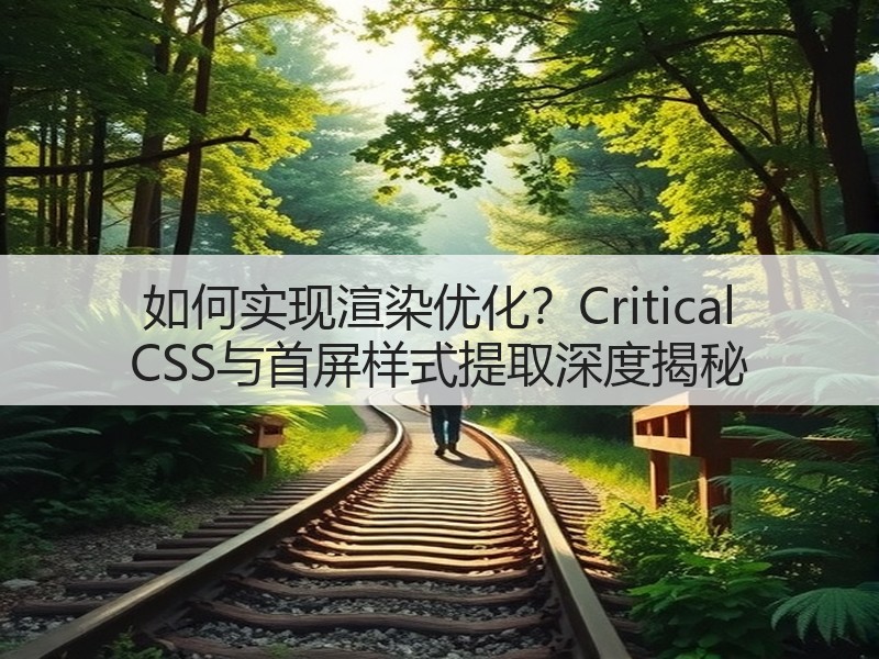 如何实现渲染优化？Critical CSS与首屏样式提取深度揭秘(图3)