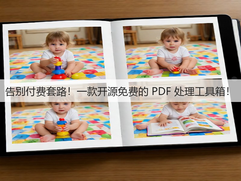 告别付费套路！一款开源免费的 PDF 处理工具箱！(图1)