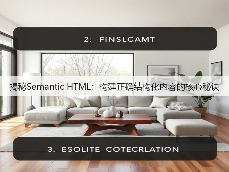 揭秘Semantic HTML：构建正确结构化内容的核心秘诀(图3)