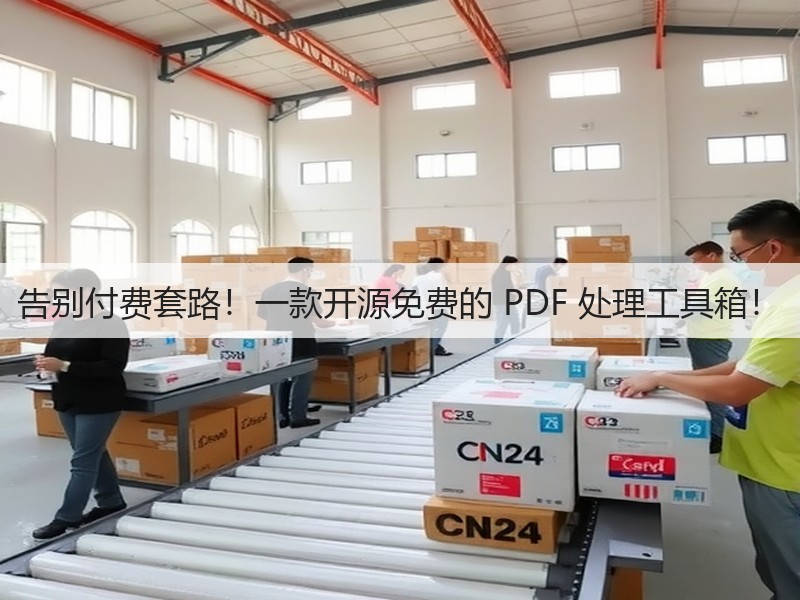 告别付费套路！一款开源免费的 PDF 处理工具箱！(图1)