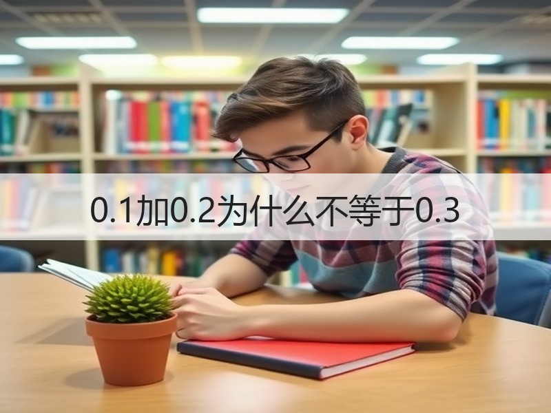 0.1加0.2为什么不等于0.3