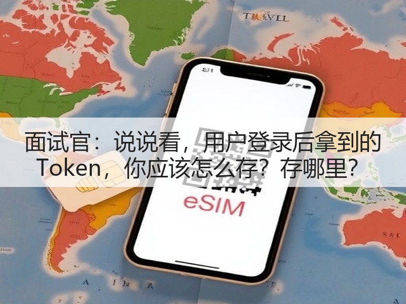 面试官：说说看，用户登录后拿到的 Token，你应该怎么存？存哪里？(图3)