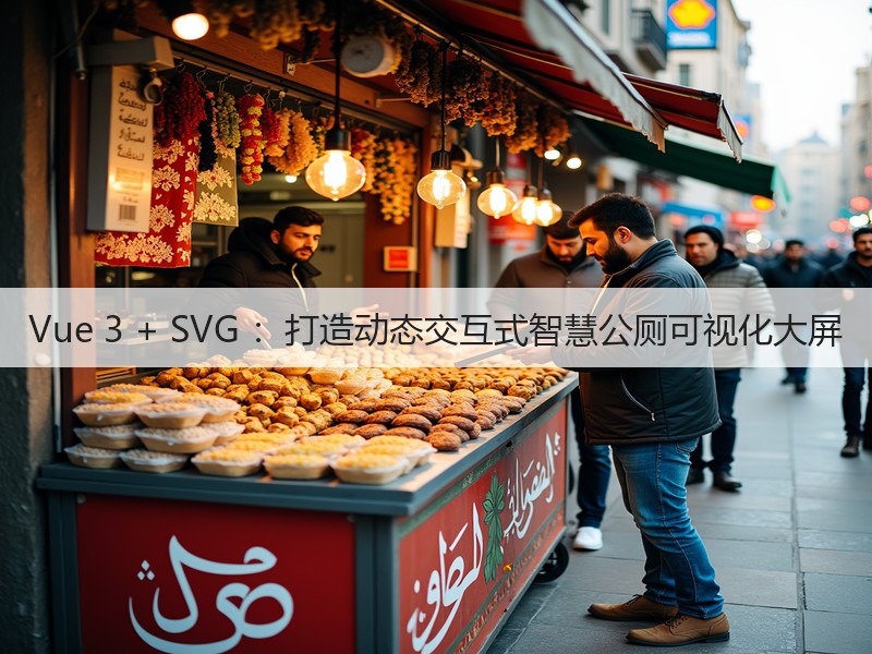 Vue 3 + SVG :打造动态交互式智慧公厕可视化大屏(图4) Vue 3 + SVG :打造动态交互式智慧公厕可视化大屏(图4)