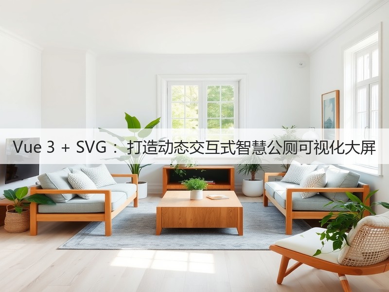 Vue 3 + SVG :打造动态交互式智慧公厕可视化大屏(图5) Vue 3 + SVG :打造动态交互式智慧公厕可视化大屏(图5)