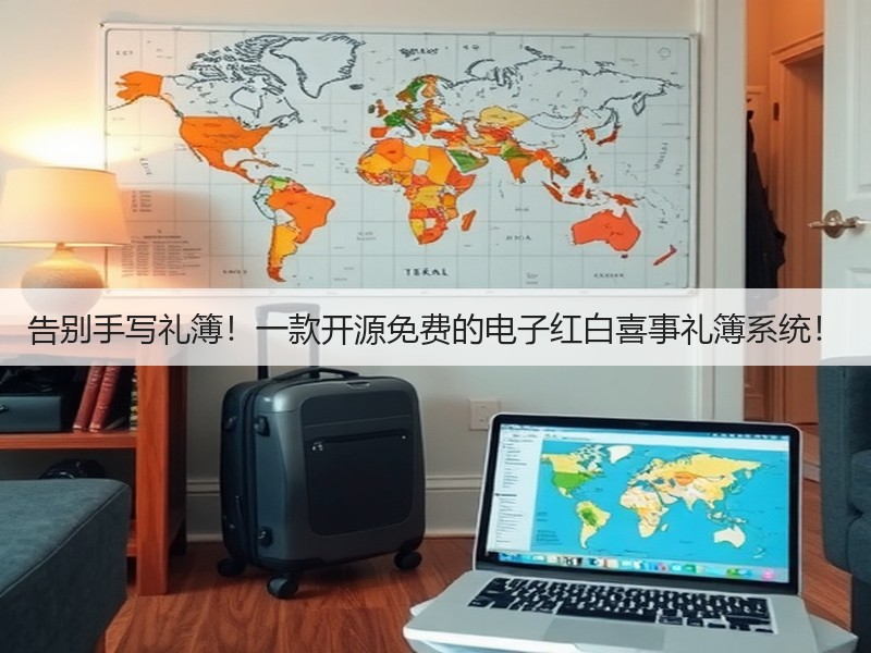 告别手写礼簿！一款开源免费的电子红白喜事礼簿系统！(图3)
