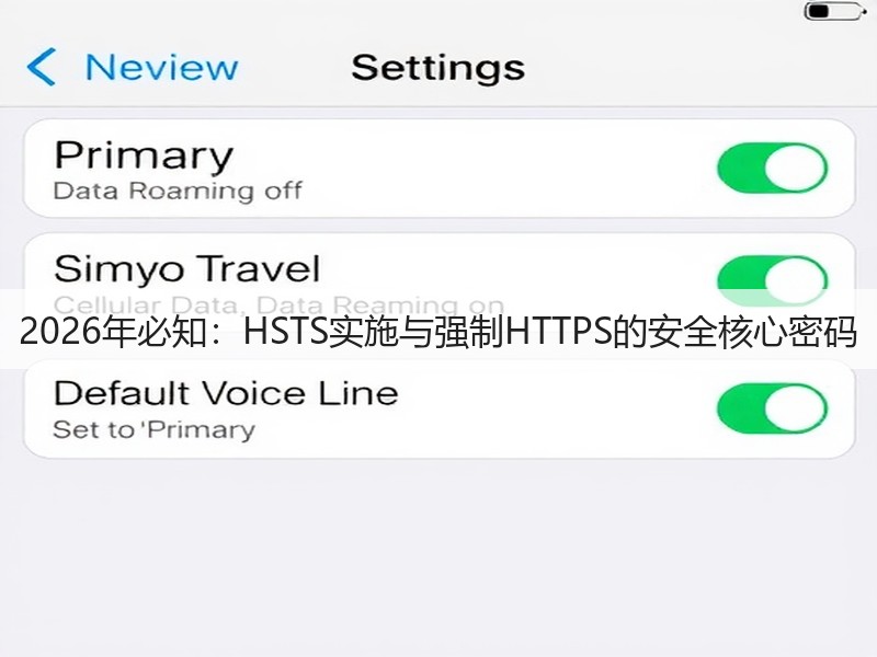 2026年必知：HSTS实施与强制HTTPS的安全核心密码(图3)