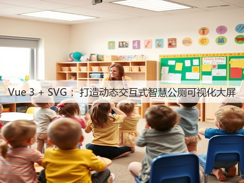 Vue 3 + SVG ：打造动态交互式智慧公厕可视化大屏(图4)
