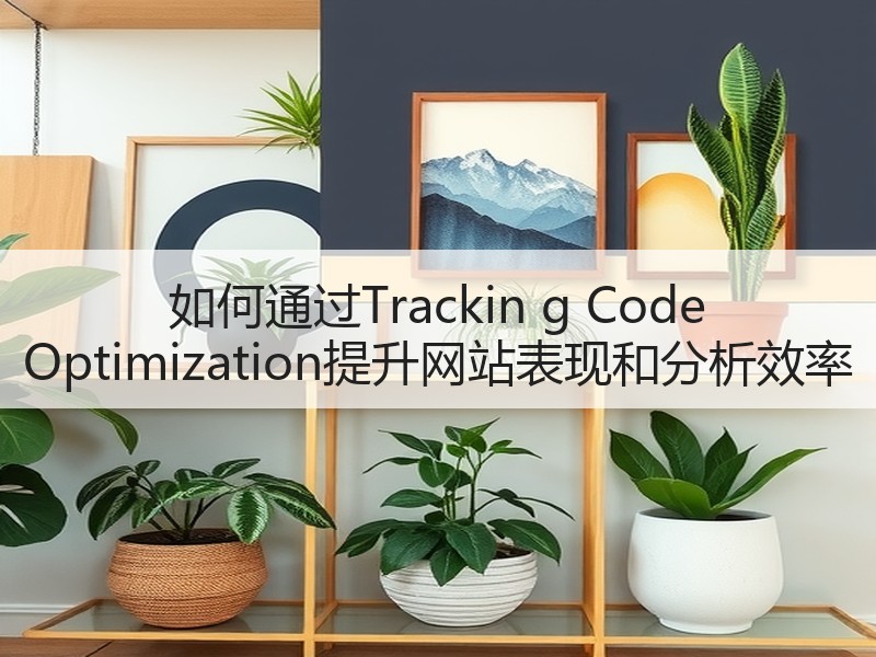 如何通过Trackin g Code Optimization提升网站表现和分析效率