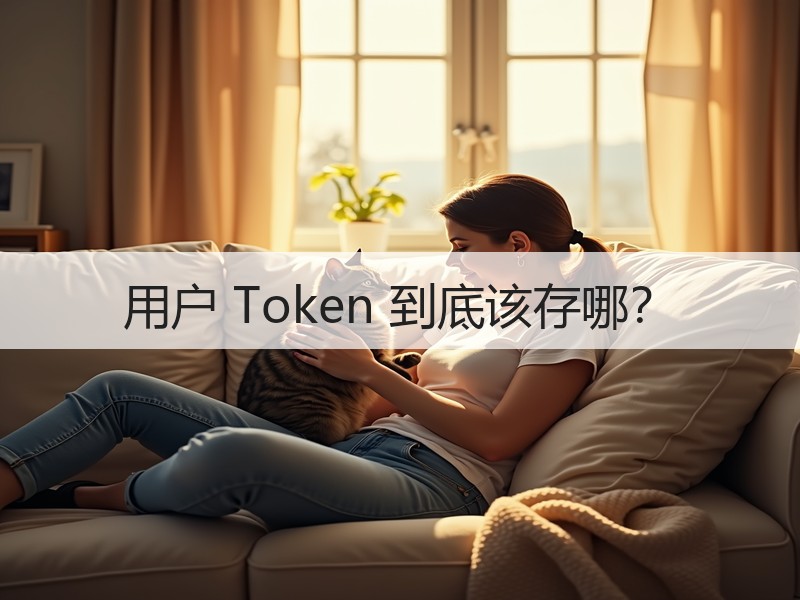 用户 Token 到底该存哪？