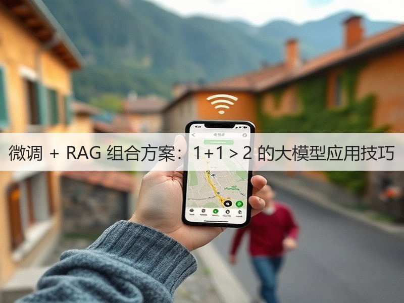 微调 + RAG 组合方案:1+1>2 的大模型应用技巧(图2) 微调 + RAG 组合方案:1+1>2 的大模型应用技巧(图2)